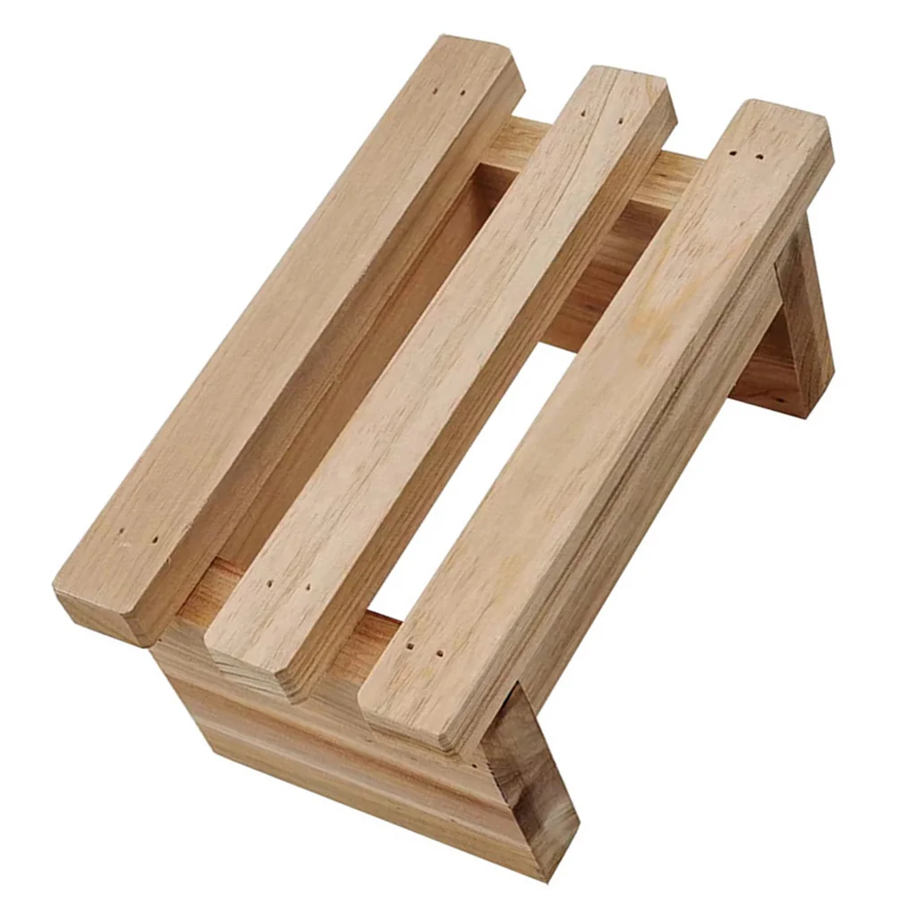 

Wooden Step Small Footstool For Kids Adults Shoe Changing Bench Living Room Stool Kitchen Helper Children Stepping