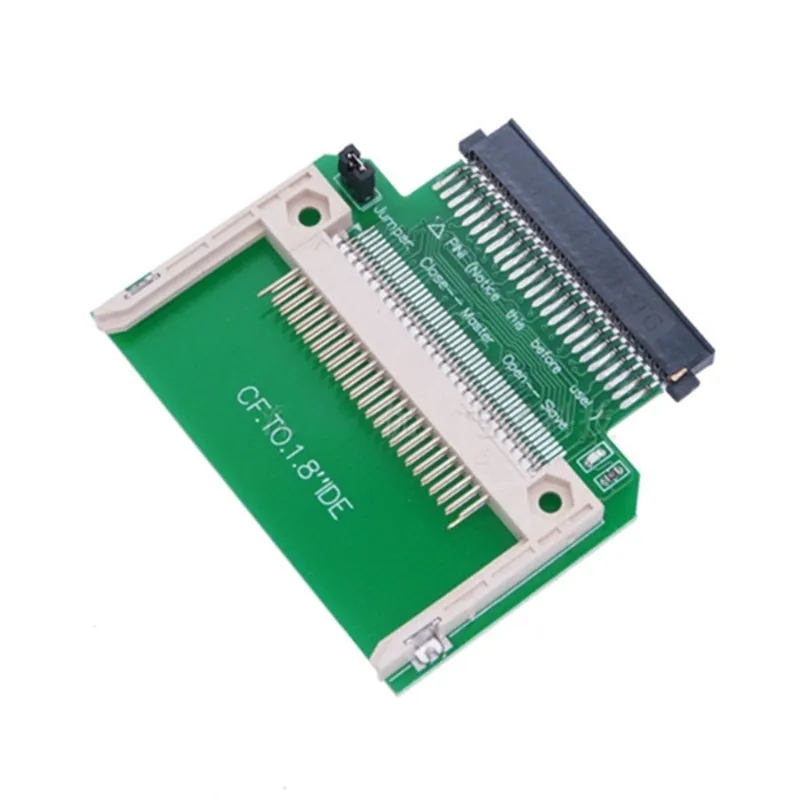 محول بطاقة فلاش مدمج بطاقة ذاكرة CF إلى 50pin 1.8 بوصة IDE HDD محول محول القرص الصلب