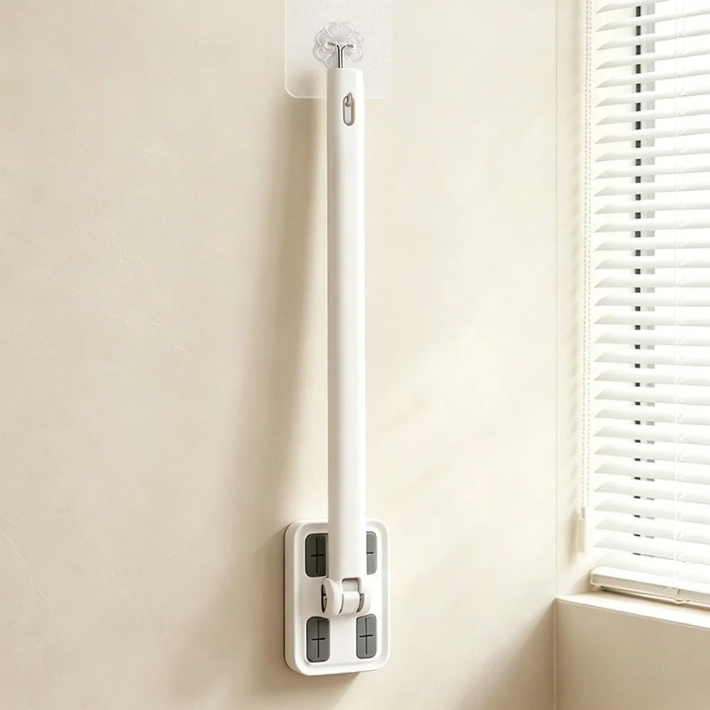 Practical Plastic Mini Cleaning Mop Handheld 180° Rotatable Face Towel Brush Multi-functional Kitchen Surface Cleaner Bathroom