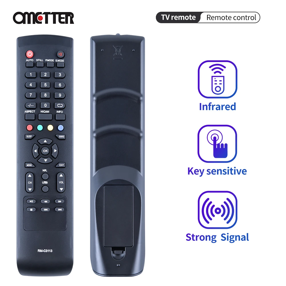 

RM-C3113 TV ir Remote Control