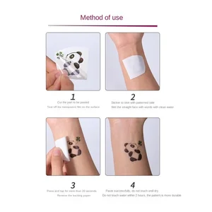 ملصق وشم مؤقت مقاوم للماء ، ذئب ، أسد ، نمر ، نسر ، ثعبان ، غزلان ، هيكل عظمي ، عقرب ، فن الجسم ، ذراع ، نساء ، رجال ، 10 قطع أعلى 6 بيع الذئب الذكور الذراع الوشم - No5