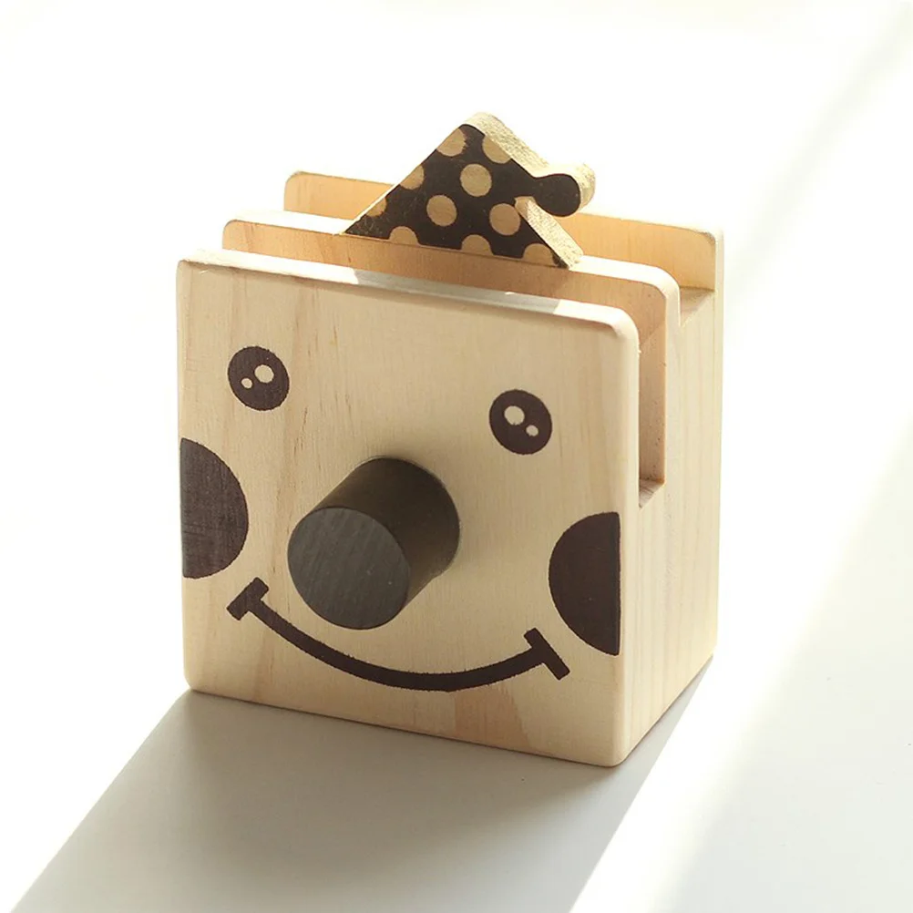 Multifunctional Pen Spectacle Holder Wood Eyeglass Pencil Rack Cartoon Phone Display Stand Unique Desktop Organizer