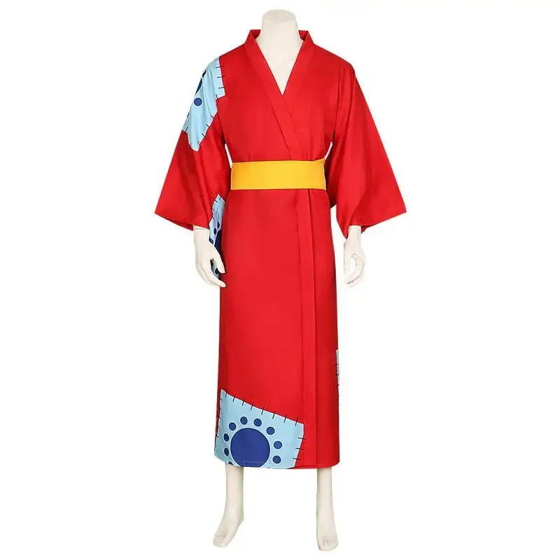 2025 New Roronoa Costumes Anime Country Cosplay Kimono Robe Cloak Belt Full Suit Wano Kuni Christmas Gift Zoro