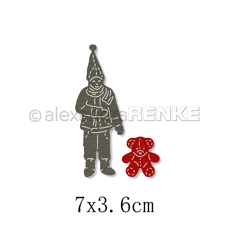 Piggy Craft metal cutting dies cut die mold New Christmas Figures Scrapbook paper craft knife mould blade punch stencils
