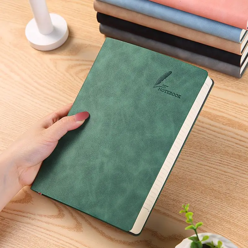 

The latest hot selling Cornell Notebook A5 thickened student homework line blank grid diary notebook