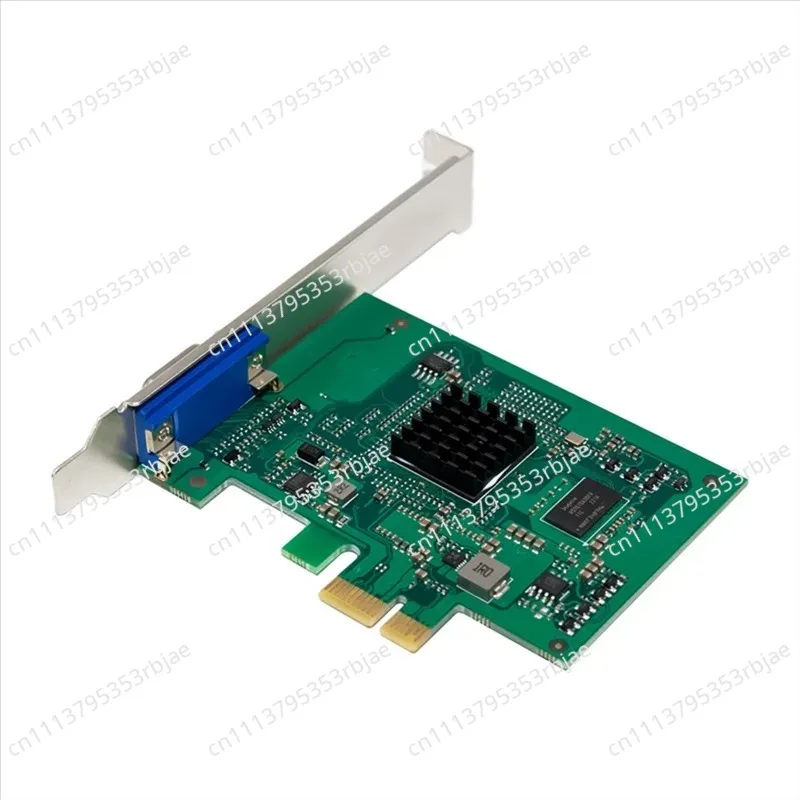 ST425 Pcie X1 AST2400 2K VGA Graphics Card 1920 X1200 32Bpp@60Hz For Win10/Win 11 32/64 PCIE Expansion Card Adapter