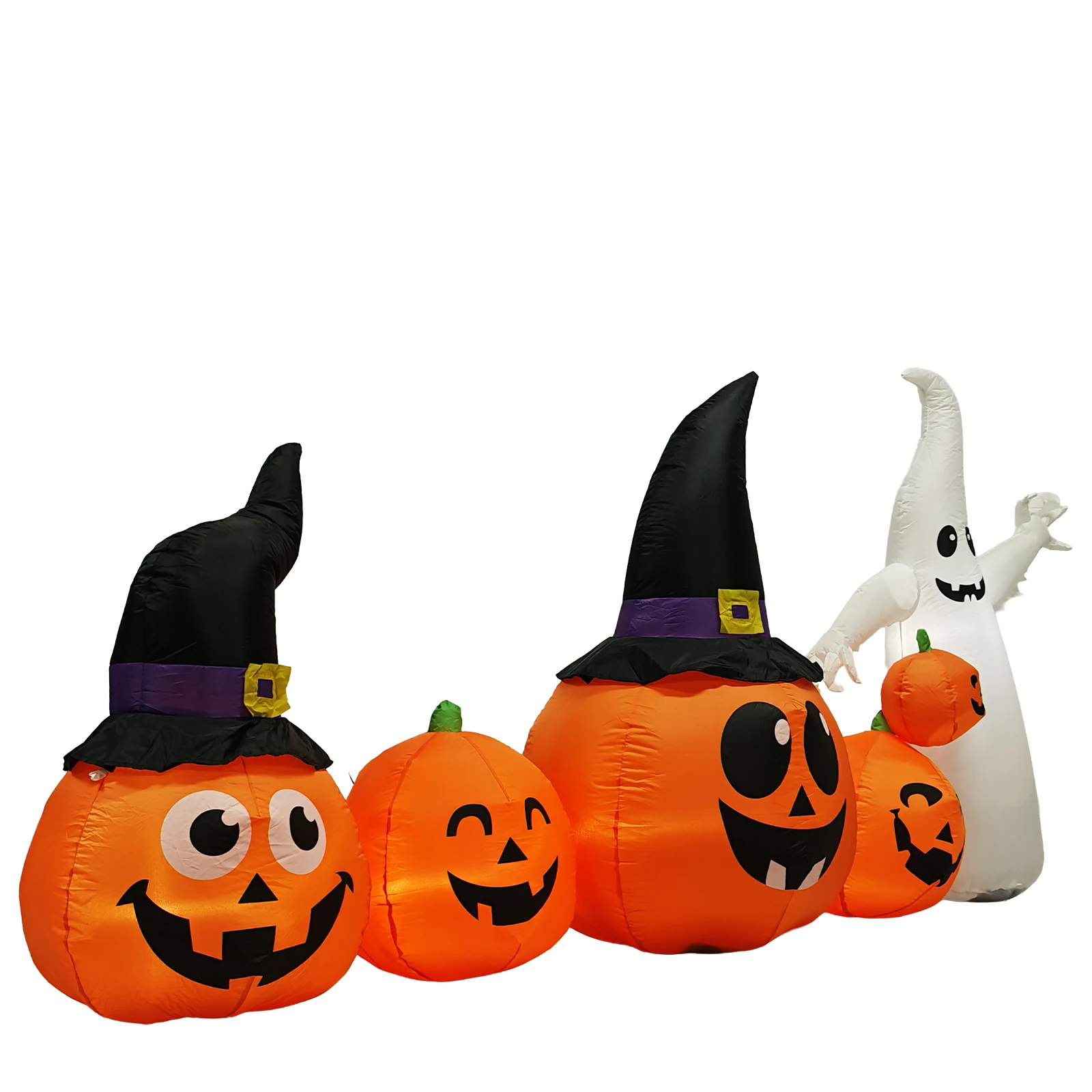 8フィートの長さのハロウィン用インフレータブルパンプキンとゴ - Halloween Pumpkin Decor Led のレビューと価格