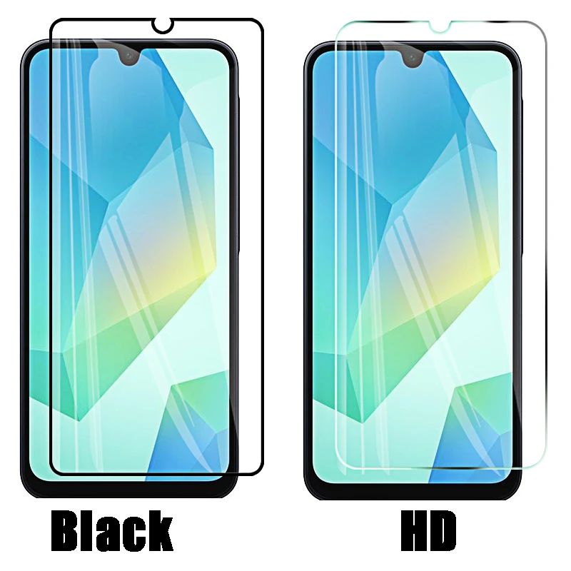 Protective Glass for Samsung Galaxy A16 4G 5G A15 A25 A35 A55 Screen Protectors Tempered a 16 15 25 Camera Soft Lens Cover Film