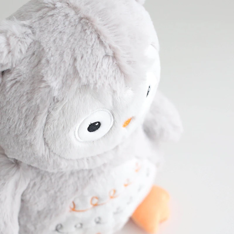 26cm Cute Owl Plush Toys Kawaii Cartoon Nighthawk Doll Soft Simulation Stuffed Eagle Animal Sleep Pillow Xmas Gift for Kids