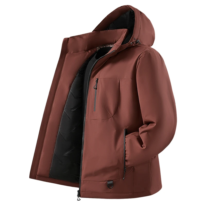 Men Red Brown