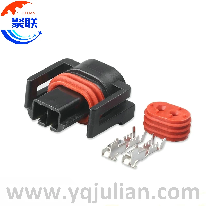 

Auto 2pin plug 12162215 Methanol automobile 7 nozzle outlet sensor connector with terminals and seals