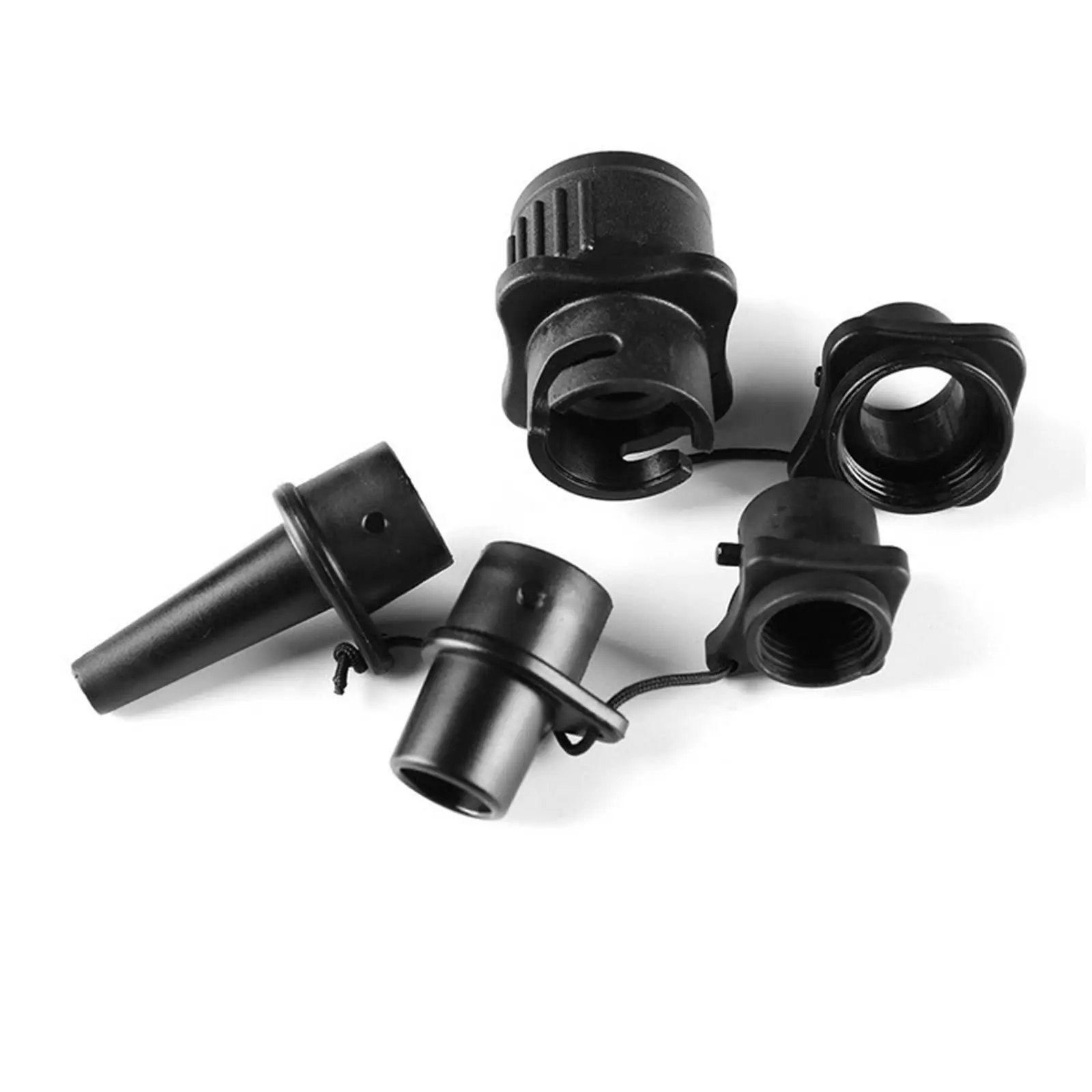Pump Adaptor Compressor Air Converter Multifunction with Nozzles for Paddle Board, Inflatable Bed/ Boat, Kayak