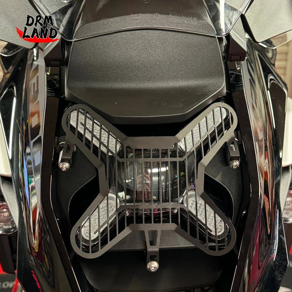 

Для BMW R1300GS R 1300 GS R1300 GS GS1300 1300GS 2023 2024 мотоциклетная алюминиевая защита для передней фары зеркальная крышка Защитная защита