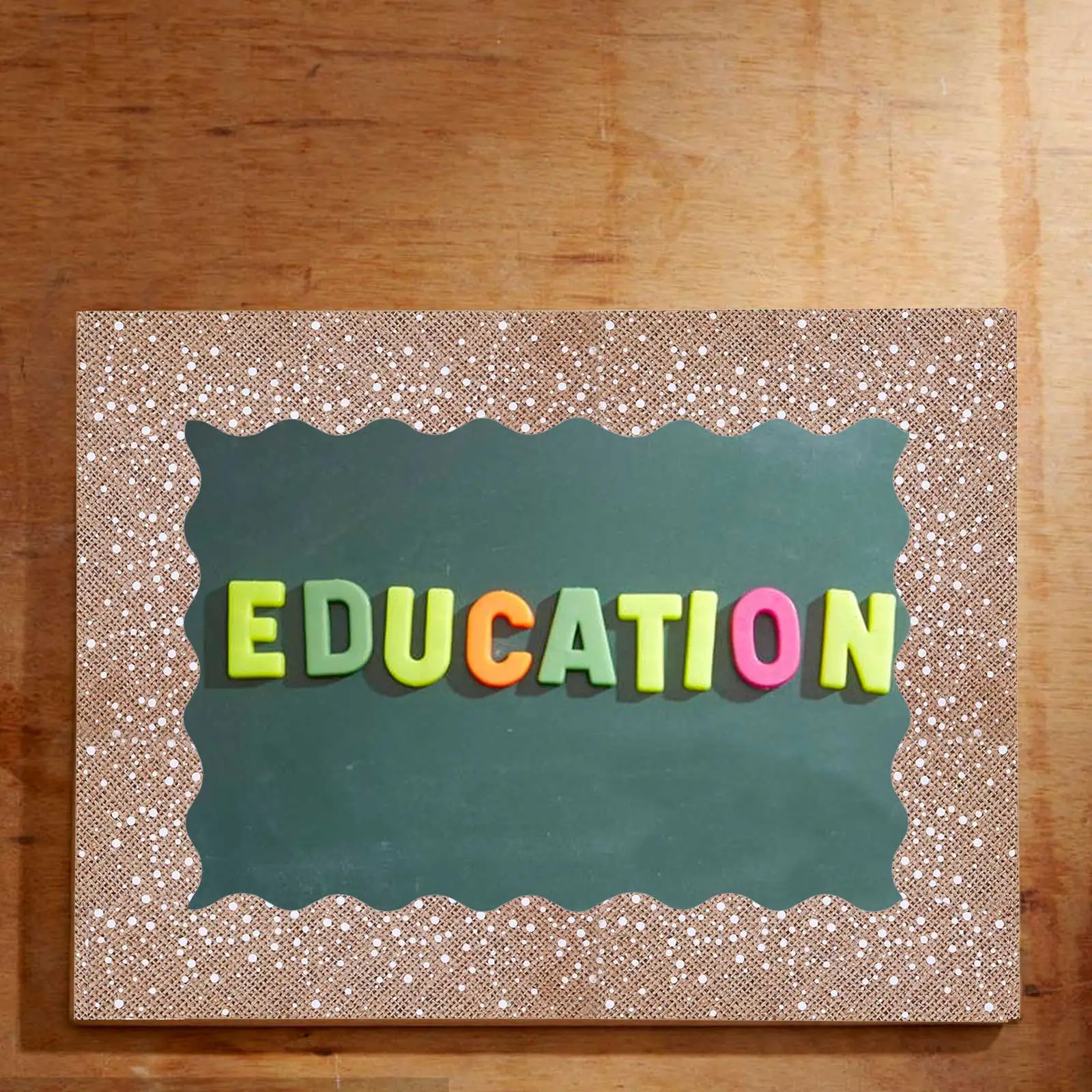 

1Set Blackboard Border Trim Self-Adhesive Bulletin Board Border Sticker Decorative Classroom Wall Decor Poster Board Decorating