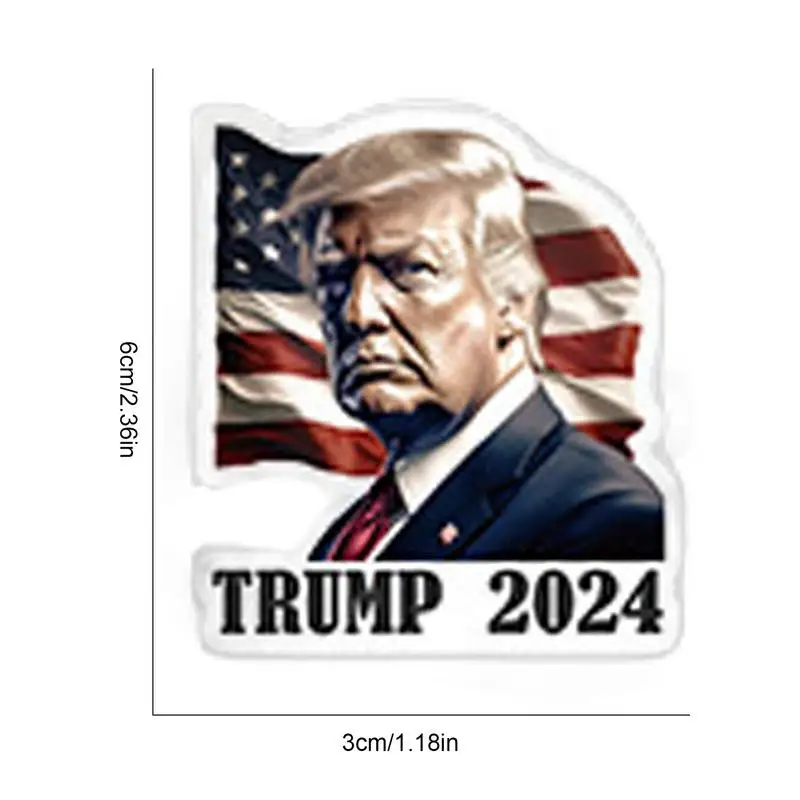 President decalcomanie per veicoli Set di grafica e decalcomanie per auto adesivo Versatile da 50 pezzi adesivo impermeabile al 2024 per la parete del camion dell'auto