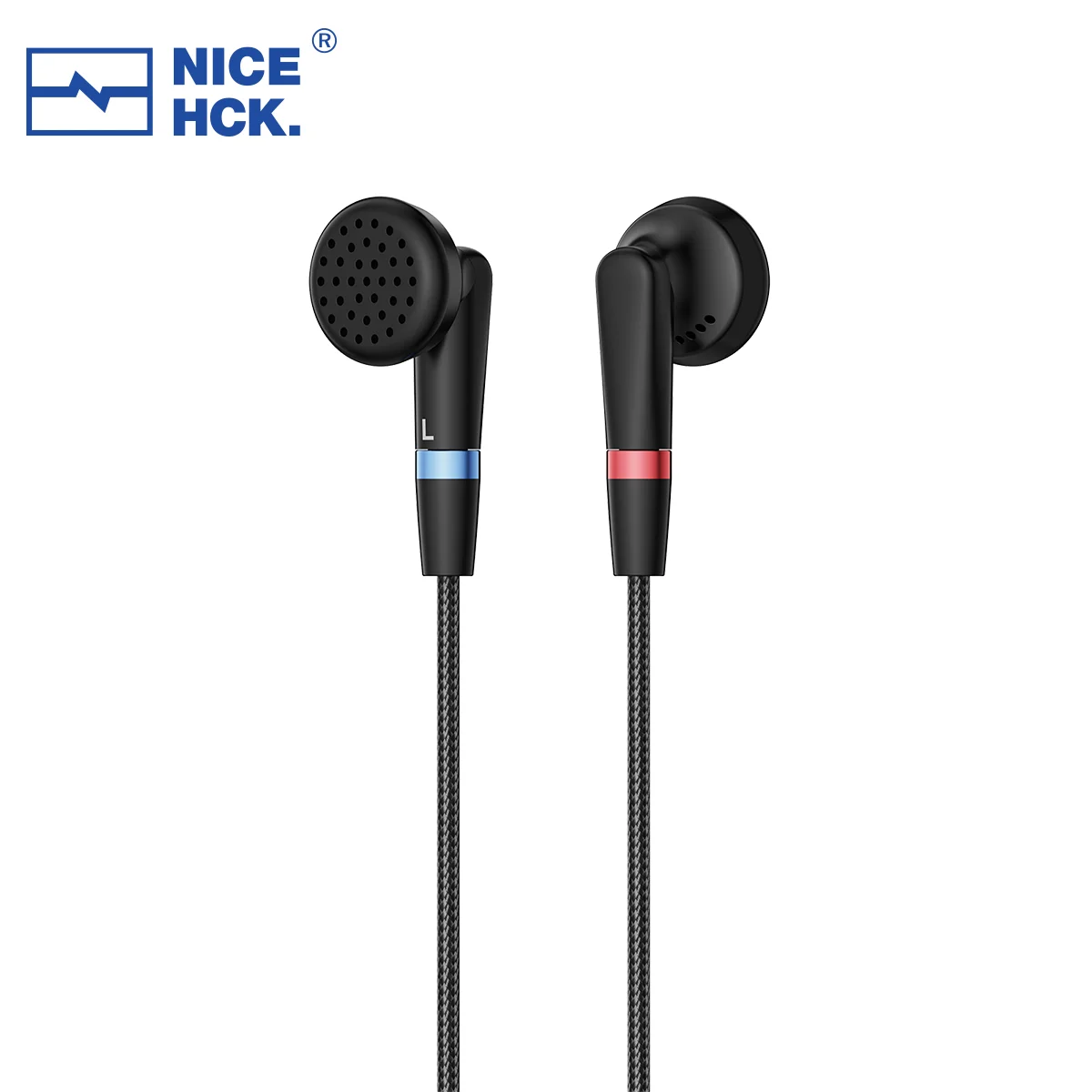 

NICEHCK EBX25Ti Wired Earbud 14.2mm Dome Beryllium Plated Diaphragm Titanium Alloy Shell HiFi IEM Swappable MMCX In-ear Earphone