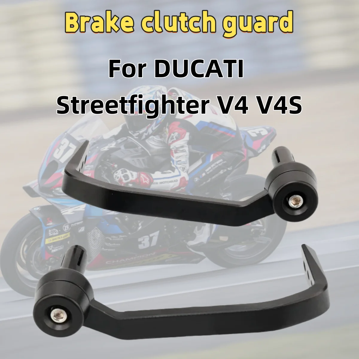 

For DUCATI Streetfighter V4 V4S Street fighter 2021-2023 Motorcycle Handle Grips Handlebar Brake Clutch Lever Protector Guard