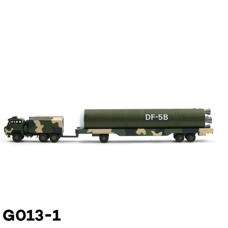 Xcartoys 1:100 D.F 5B Nuclear Missile Carriage Department G013-1 Alloy Simulation Model Car