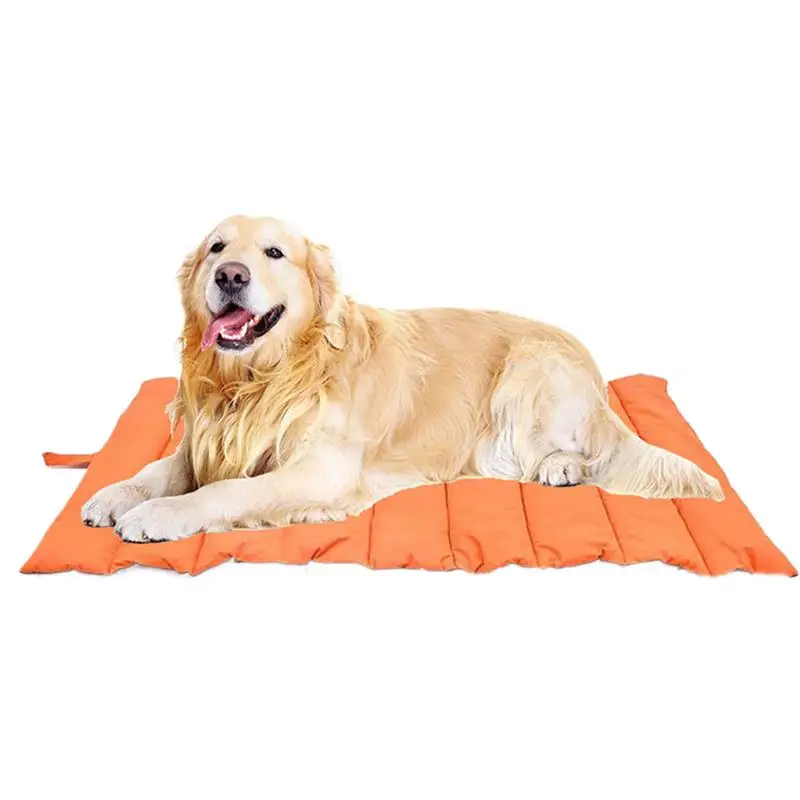 

Dog Camping Bed Indoor Outdoor Double Sided Pet Bed Comfortable Portable Anti Slip Mattress Cushion Pet Blanket For Backpacking