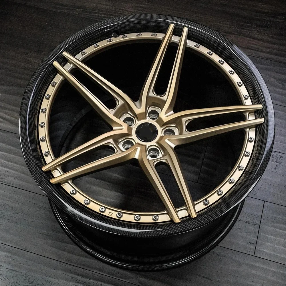 

18 Inch Black Flow-Formed Forged SUV Alloy Wheel 5x114.3 China Manufacture Polished Aluminum Car Rim
