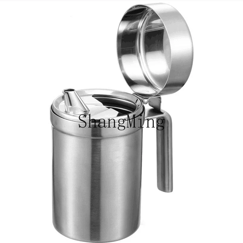 

CL steel 304 oil pots, dustproof and leak-proof oil , household kitchen supplies 500ML oil bottles,