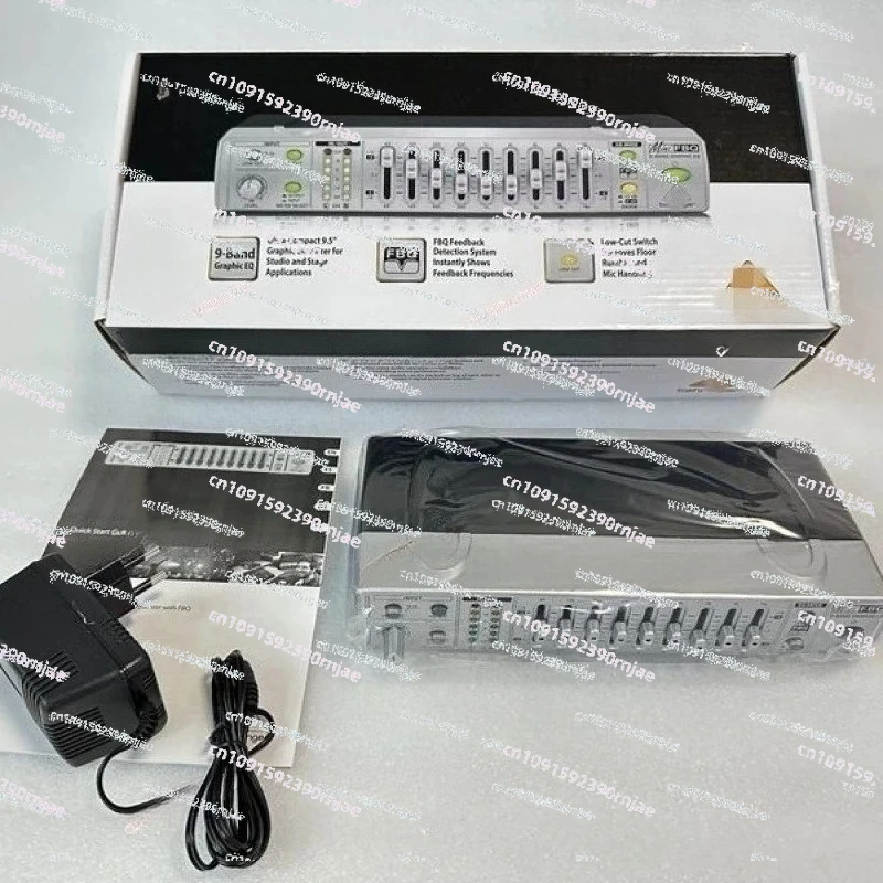 Suitable for 9-Segment Graphic EQ Equalizer Anti Howling High, Medium, and Low Frequency Adjustment, Low Cut Filter