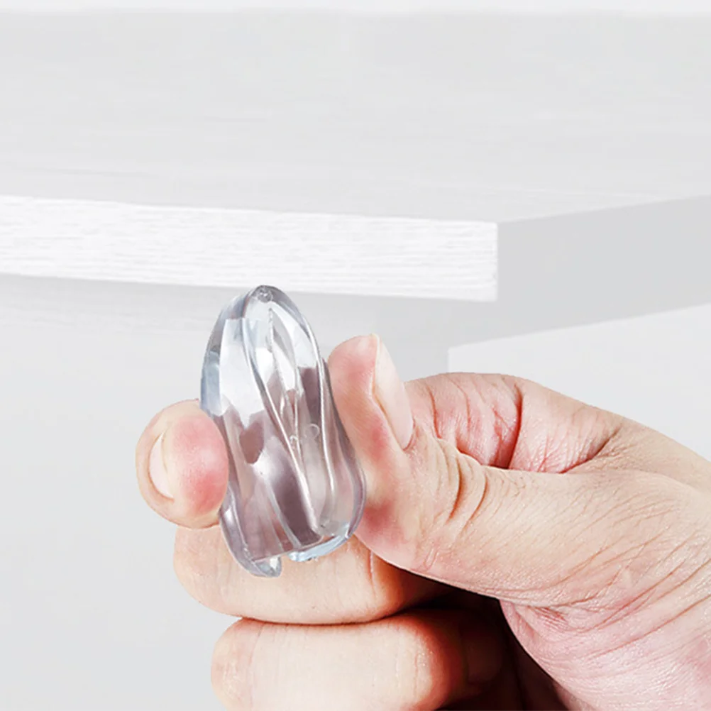 

10pcs Transparent Table Corner Guards Durable Childproof Protectorfurniture Wall Safety Pvc Easy Install Home Decor Smooth