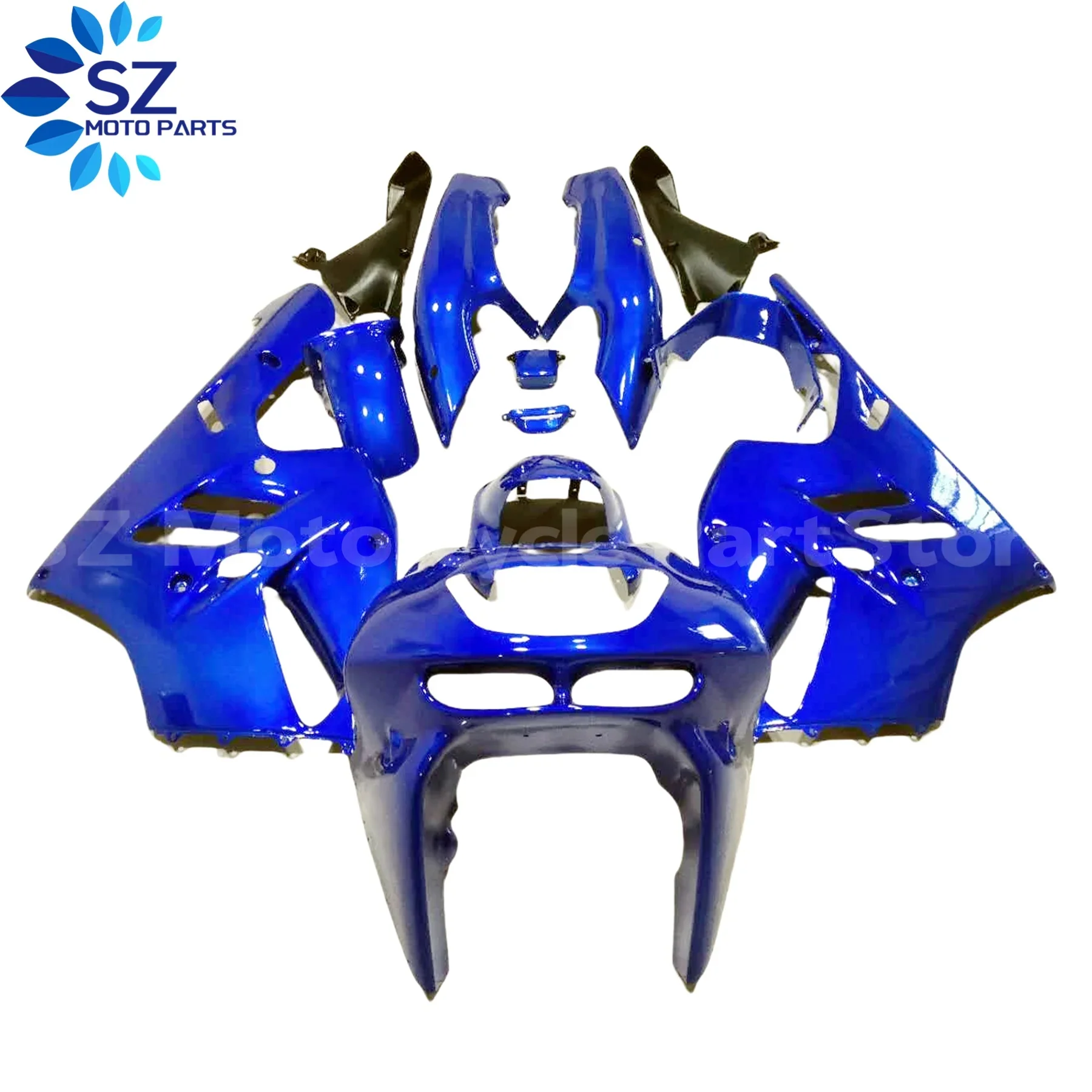 الهدايا المجمعة ABS دراجة نارية مجموعة لكاواساكي ZX9R 1994-1997 ZX 9R 94 95 96 97 ZX-9R 1994 1995 1996 1997 مجموعة انسيابية الدراجات النارية #2