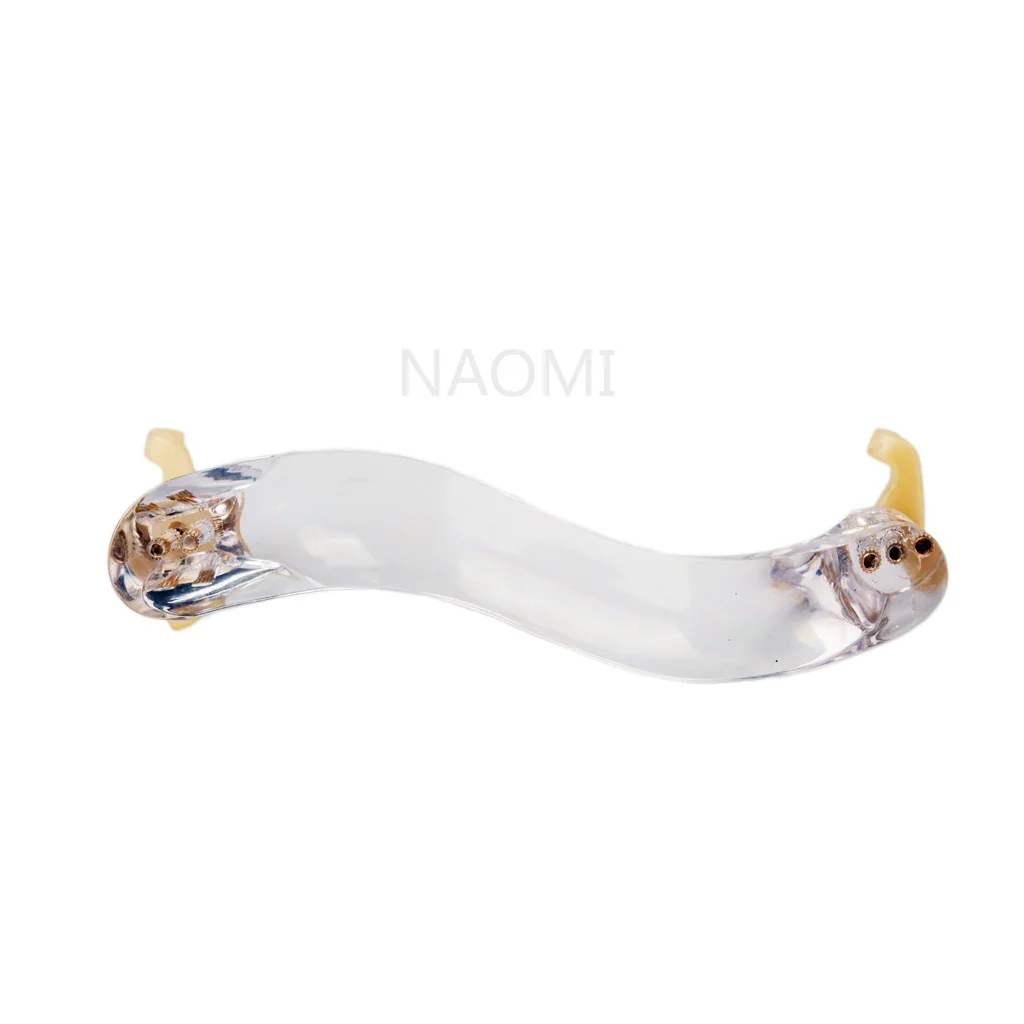 NAOMI Crystal Shoulder Rest 3/4 4/4  Crystal Violin Shoulder Rest For 4/4 3/4 Violin Parts & Accessories NEW