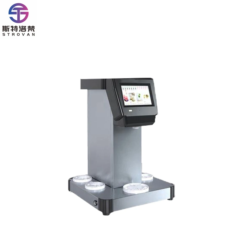 STLF JW 5 Ingredients Bartesian Alcohol Cocktail Beer Drink Beverage Mixing Making Dispensing Machine Build in Cold Sparkling So