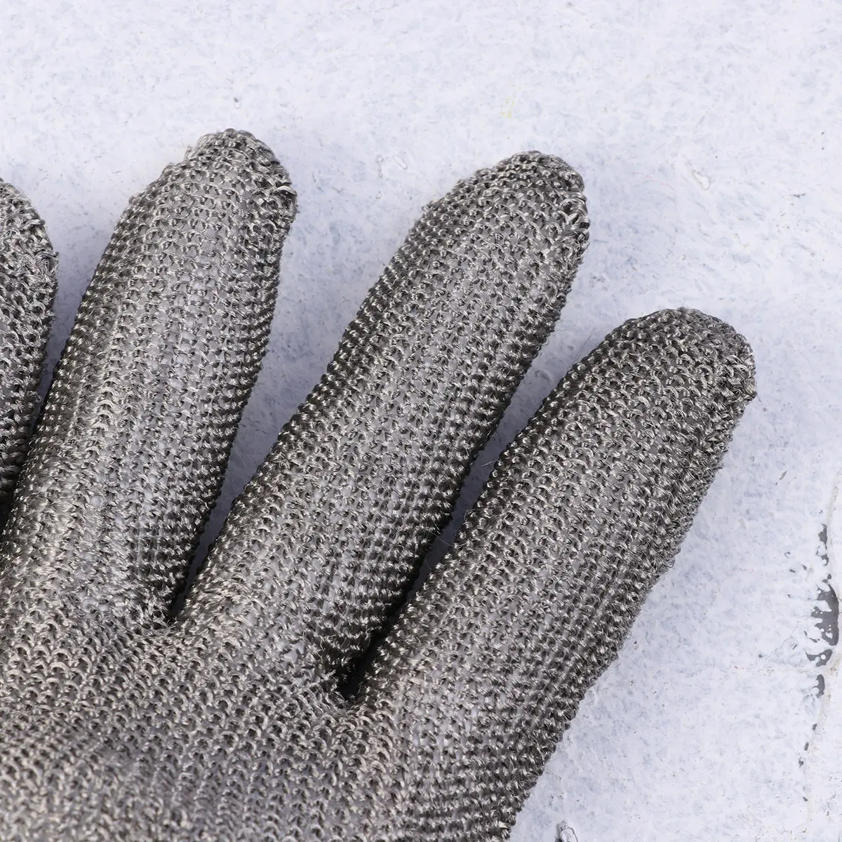 

Перчатки защитные от порезов, уровень 5, с внутренней подкладкой из нержавеющей стали, белые, размер L, для садовых работ и работы с деревом