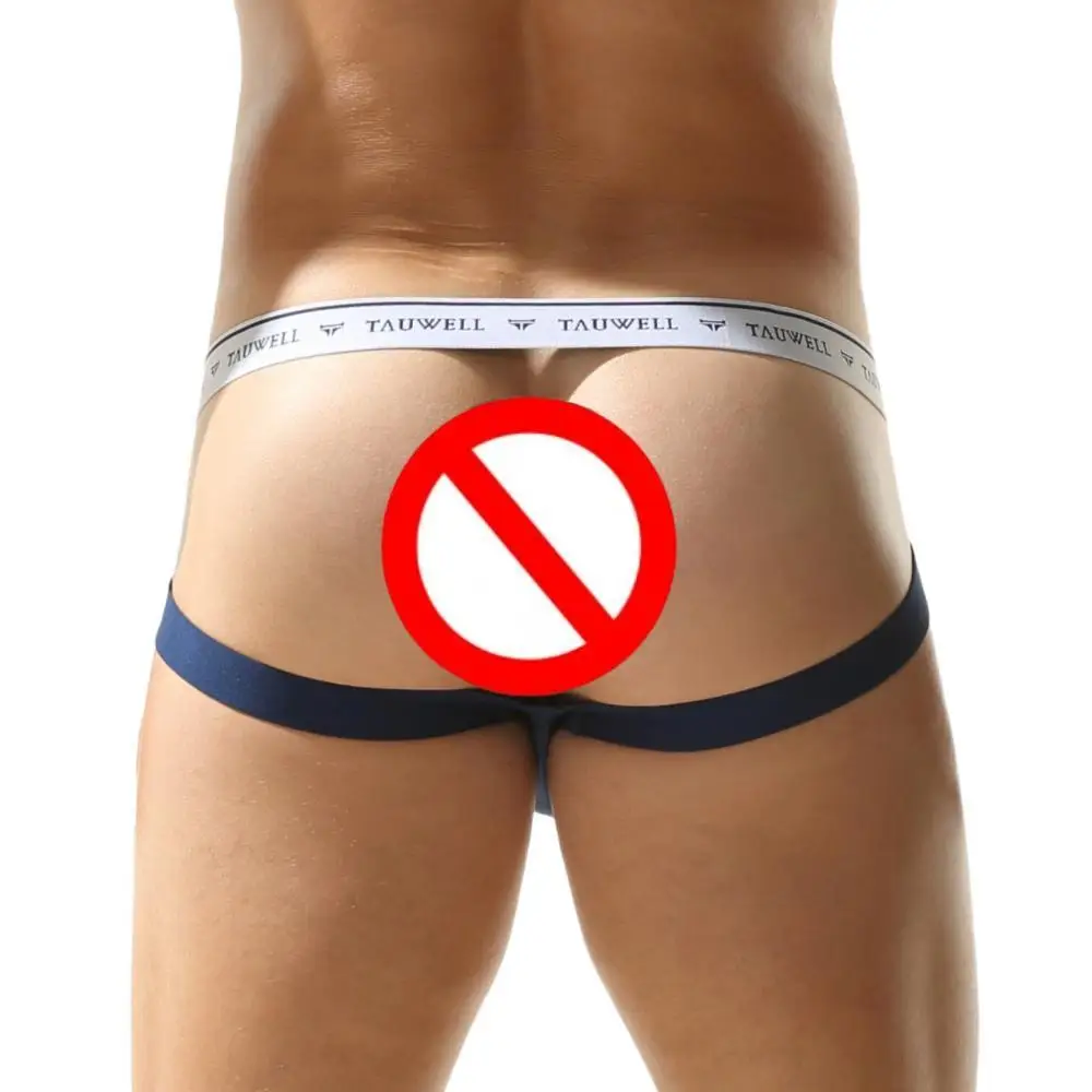 TAUWELL Men Jock Straps Briefs Sexy Underwear Thong Jockstraps Bondage Underpants Sexy Panties Thongs for Man