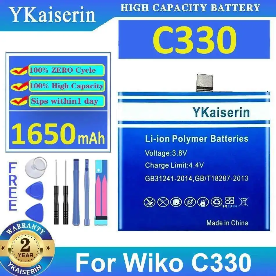 

Long-Lasting Performance For Wiko C330 1650Mah Mobile Phone Battery