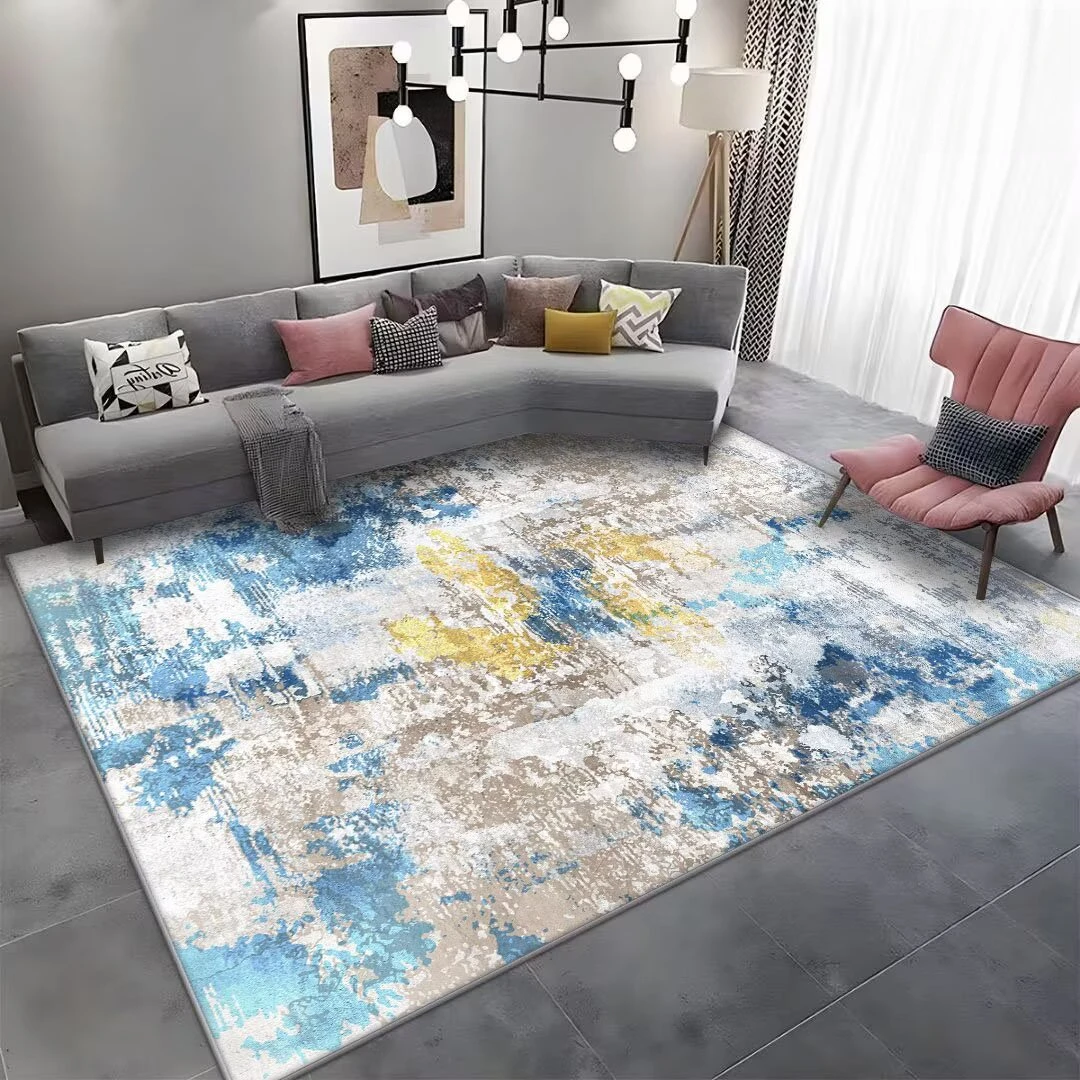 Абстрактный ковер с потоком чернил, украшение для гостиной, моющиеся большие коврики, окрашенные чернилами, 200x300, журнальные столики, нескользящий мягкий напольный коврик Абстрактный ковер с потоком чернил, украшение для гостиной, моющиеся большие коврики, окрашенные чернилами, 200x300, журнальные столики, нескользящий мягкий напольный коврик