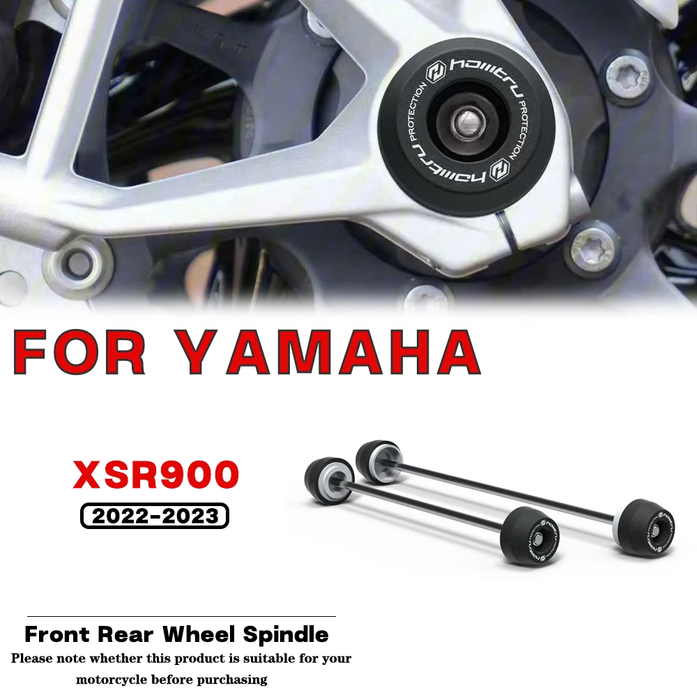 

For YAMAHA XSR900 2022-2023 Motorcycle Accessories Front Rear Wheel Spindle Crash Protector