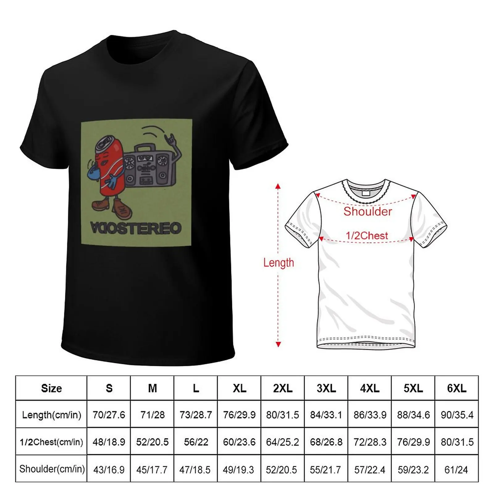Soda Stereo T-Shirt Comfortable Workout Short Sleeve Shirt