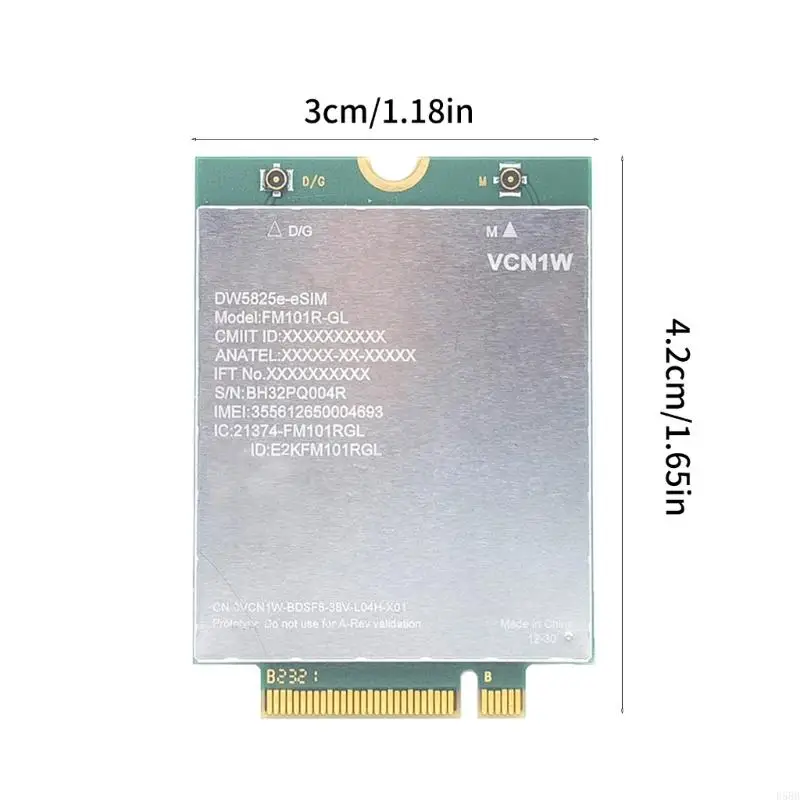 D5BB FM101R-GL DW5825E Два полоса модуля 4G Мобильные широкополосные адаптеры пластиковые корпус