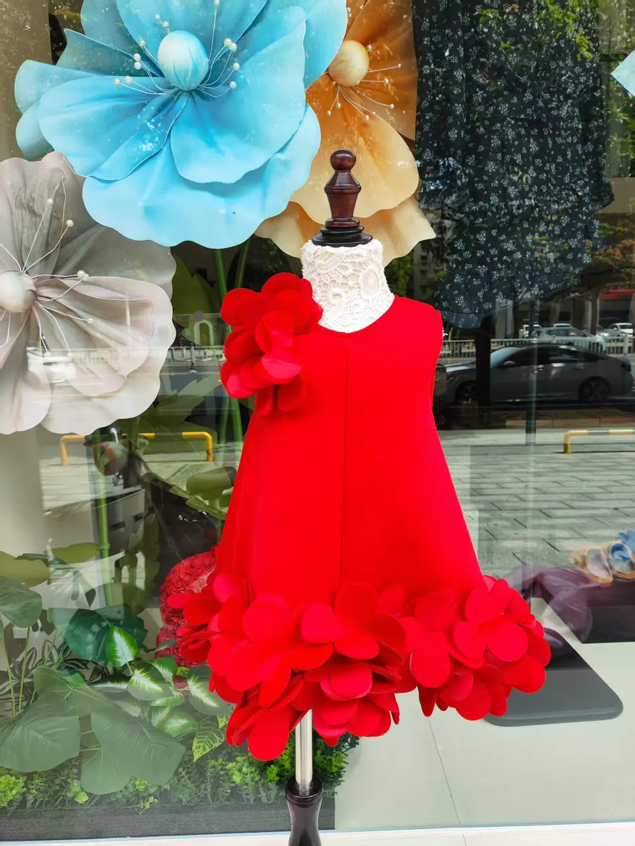 Elegant Dress For Girl Flower Princess Dress White Wedding Wedding Gown Girl First Birthday Party Dress Festive Dress For Girl
