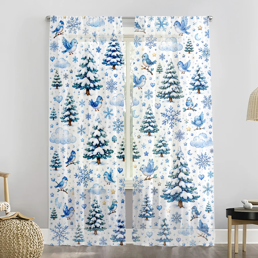 2 шт. рождественских штор, син – обзор и цена Curtain Rods