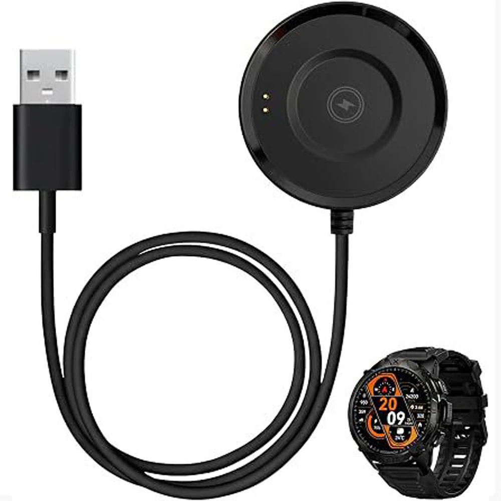 Magnetic Charger for CARBINOX Blaze R, Smart Watch Charging Base 60cm USB Cable Portable Travel Dock Stable Recognition
