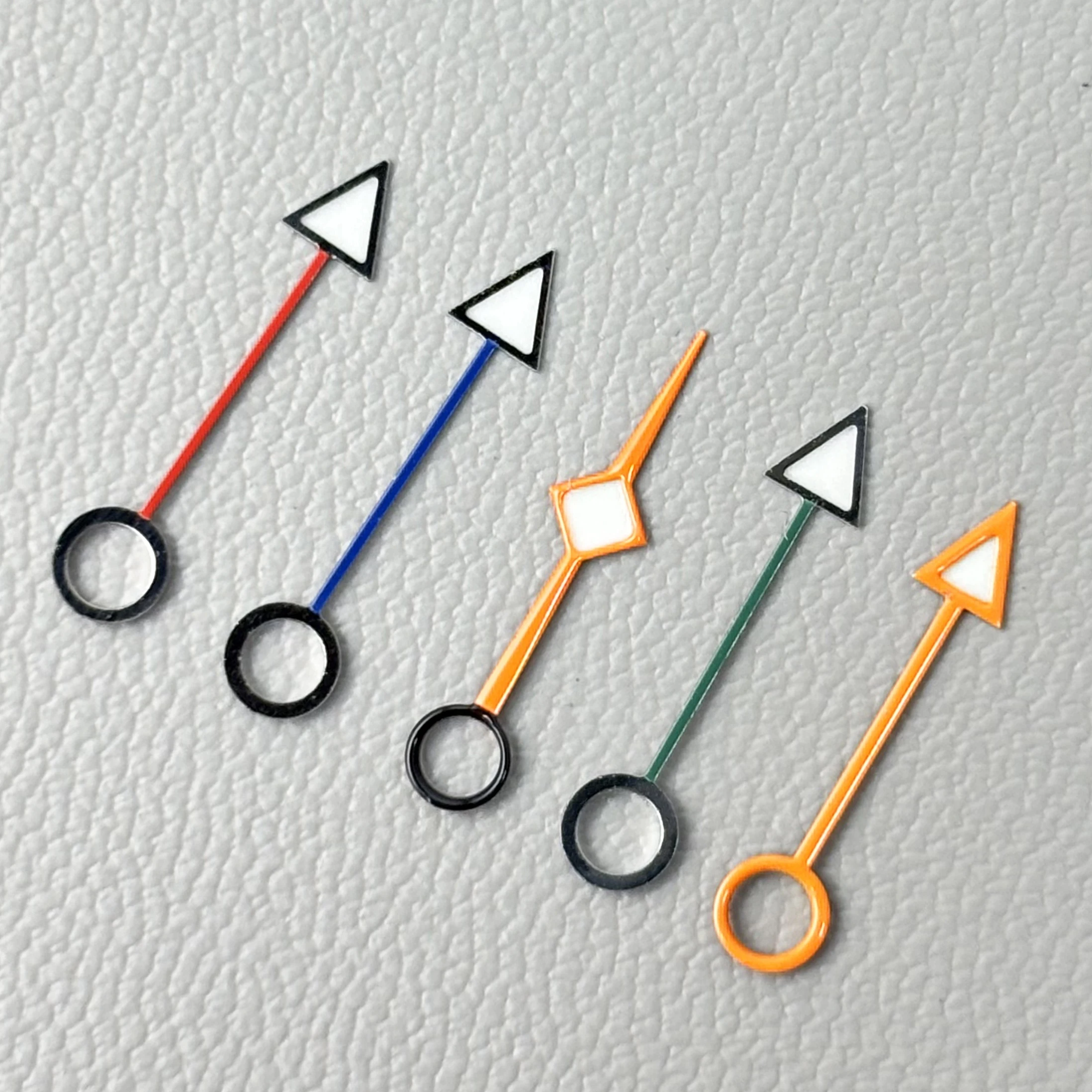 Men's Luminous blue hands NH34 GMT Wristwatch 4Pins Pointers Watch Accessories Replacement Parts for NH34 Automatic Movement