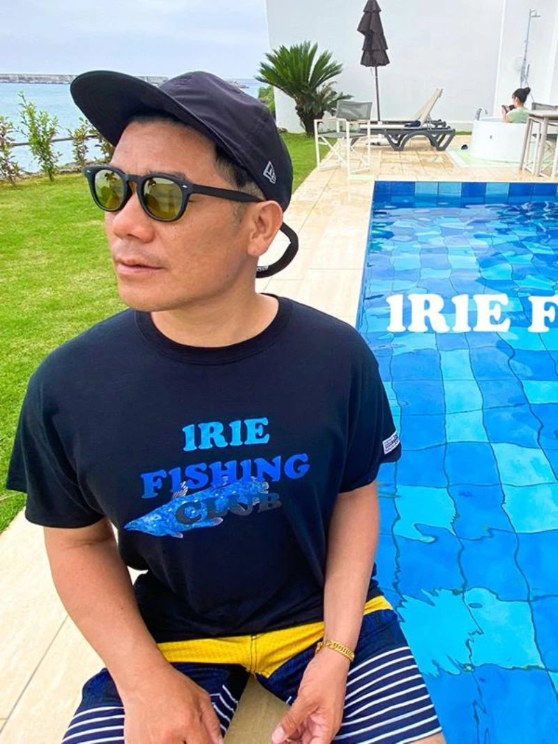 

Sea fishing lure T-shirt, summer fishbone fishing loose outdoor pure cotton short-sleeved fishing beach top