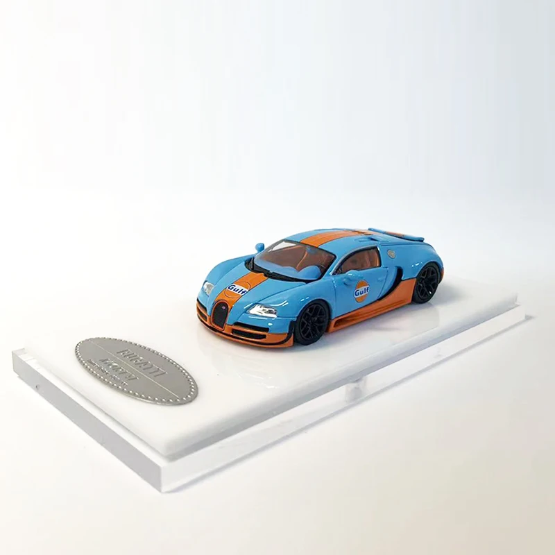 Mortal 1:64 Model Car Veyron Alloy Die-Cast Sport Vehicle Removable Rear Cover Display Gifts