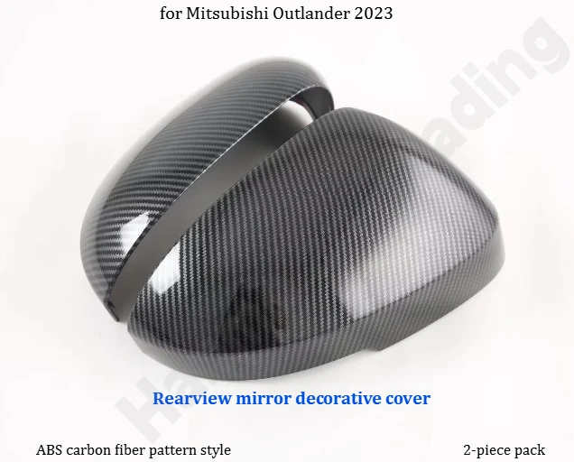 

Наклейка с карбоновым узором для Mitsubishi Outlander 2023 / наклейка на ручку двери / рамка заднего противотуманного фонаря