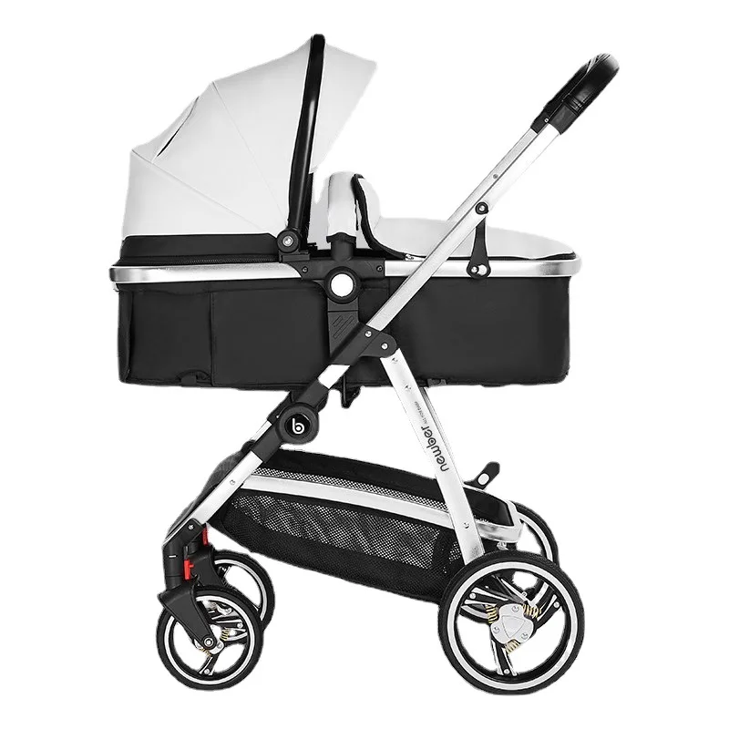 

Newbell baby stroller is lightweight and foldable, suitable for sitting, lying, and high landscape. It is a two-way baby strolle