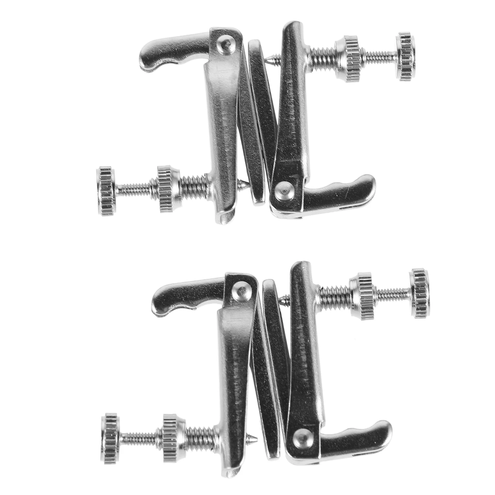 

4 Pcs Violin Knob Fine Tuners Accessories Instrument Parts Alloy Supplies Tool Replacement Child