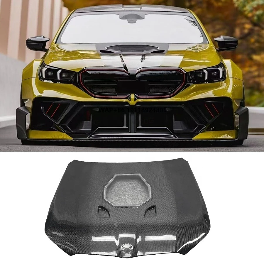 

High Quality New Carbon Fiber Front Hood for 5 Series G60 G68 M5 G90 Includes Front Engine Hood Bonnet Cover Car Bodykit
