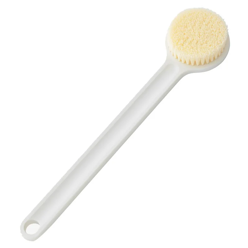 Long Handle Soft Hair Bath Brush, Back Ball, Bathroom Body Brush, Mud Matte Back Brush, Massage Brush
