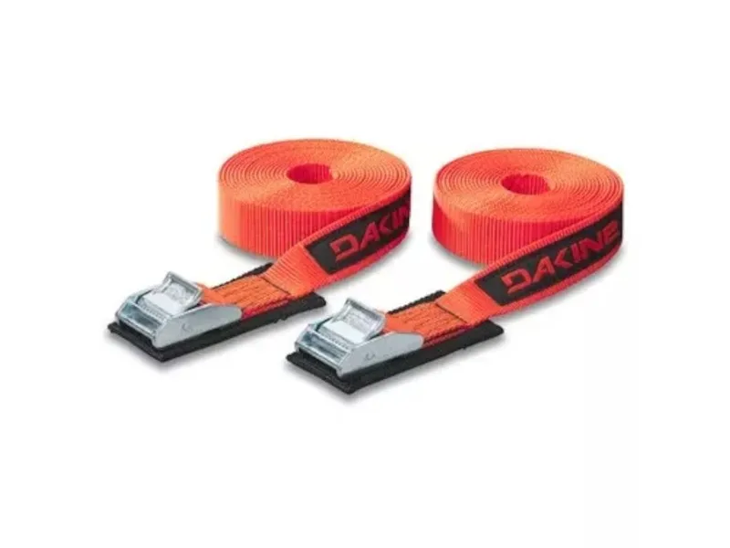 Dakine TIE DOWN STRAPS 12 'Orange transport strips 2x belt 3.65 m