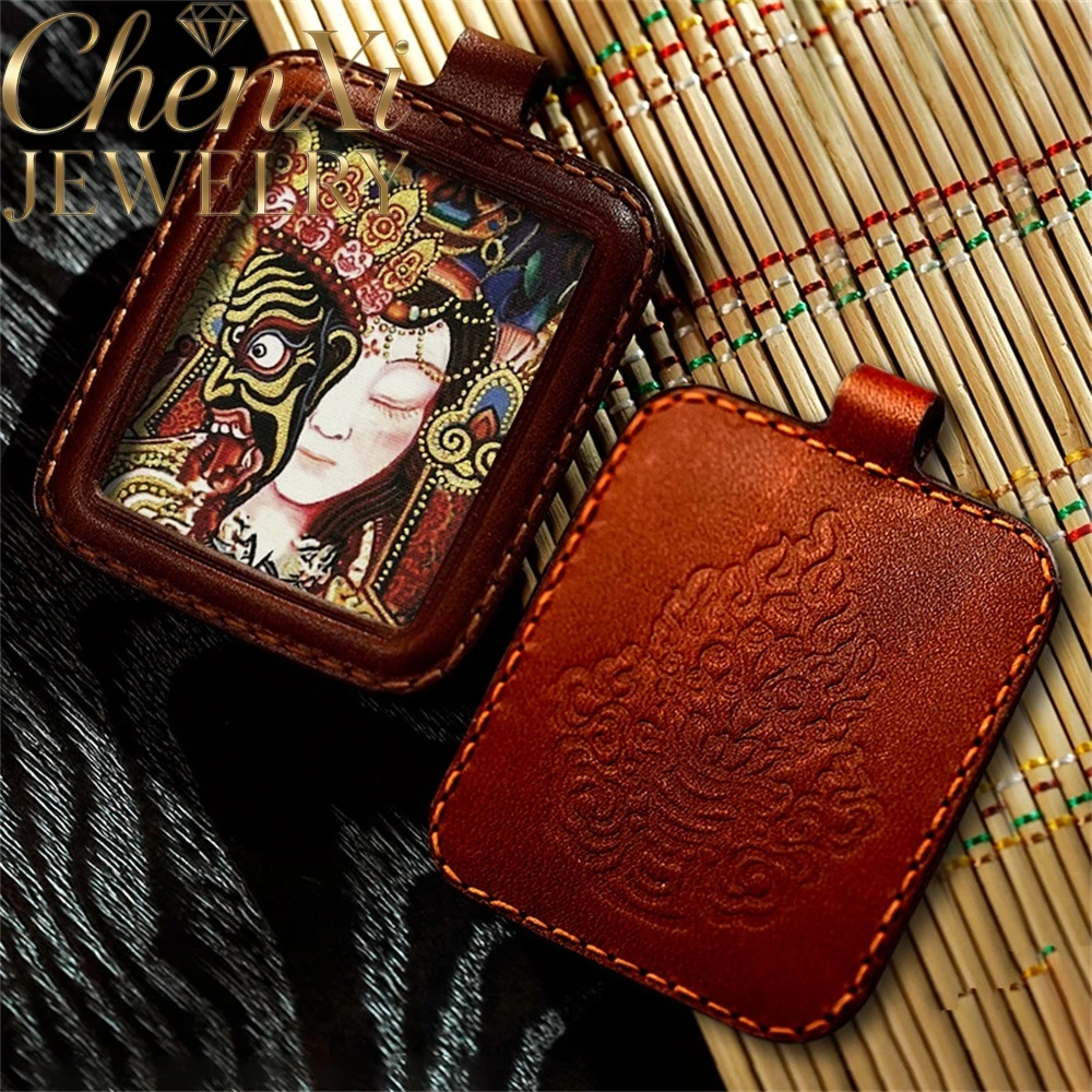 

Zakiram, Guanyin, Manjusri Bodhisattva, Miniature, Handmade, Small Thangka, Pendant Exquisite Luxury Quality Fashion Jewelry